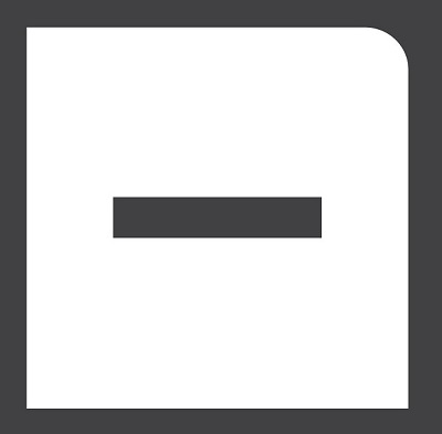 ilustracion de signo de resta